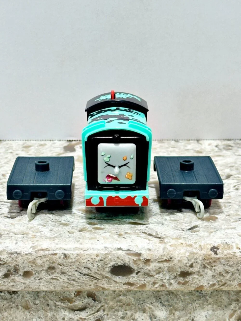 Thomas & Friends TrackMaster Motorized Frosting DIESEL 2 Flatbed Cars 2021 WORKS